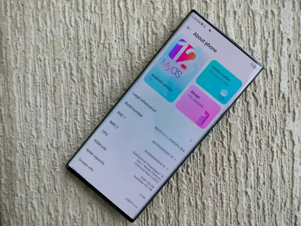 ZTE Axon 40 Ultra